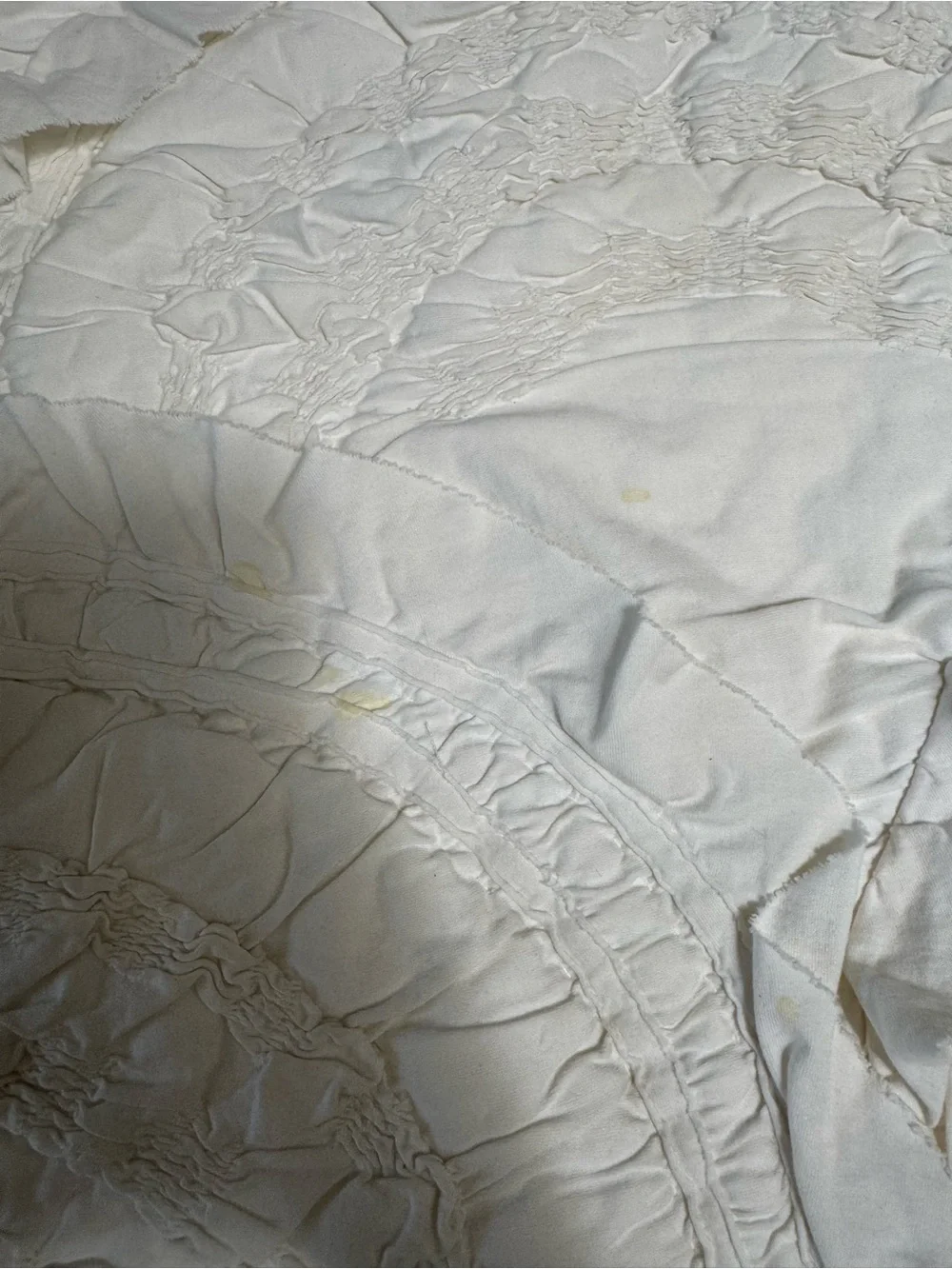 Anthropologie Rivulets King quilt and 2 king shams